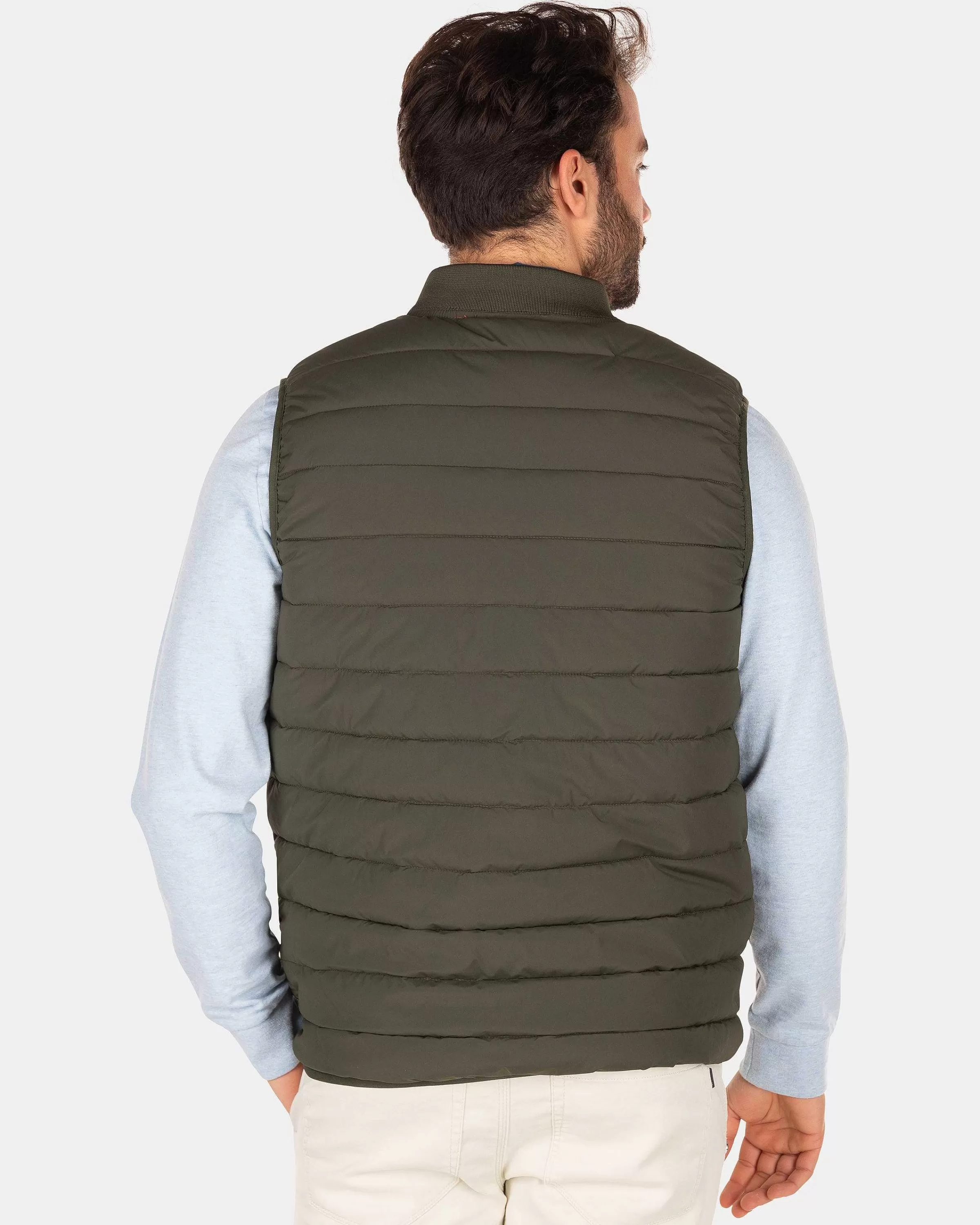 NZA New Zealand Auckland Jassen | Effen Bodywarmer-Jacket Army