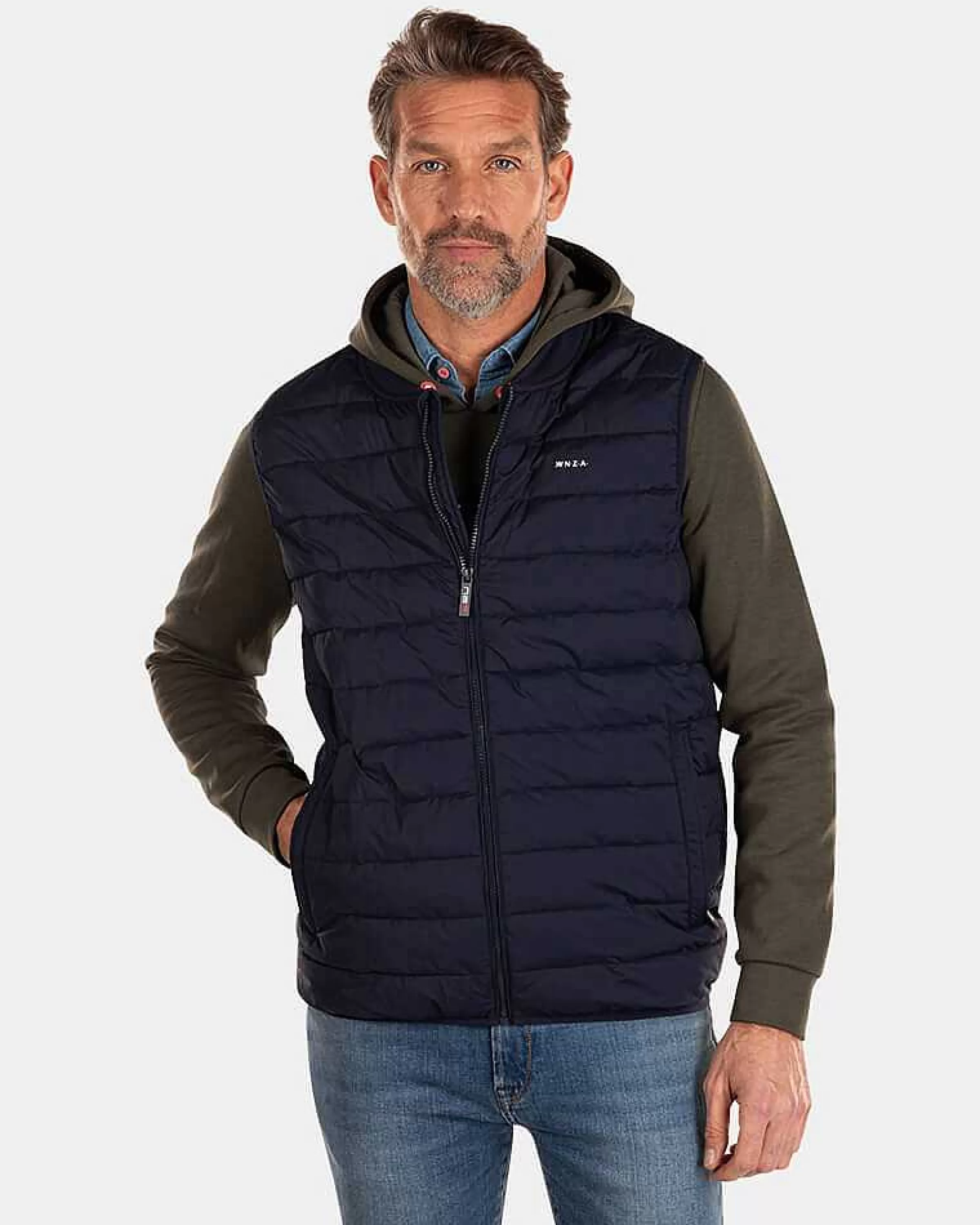 NZA New Zealand Auckland Jassen | Effen Bodywarmer-Traditional Navy