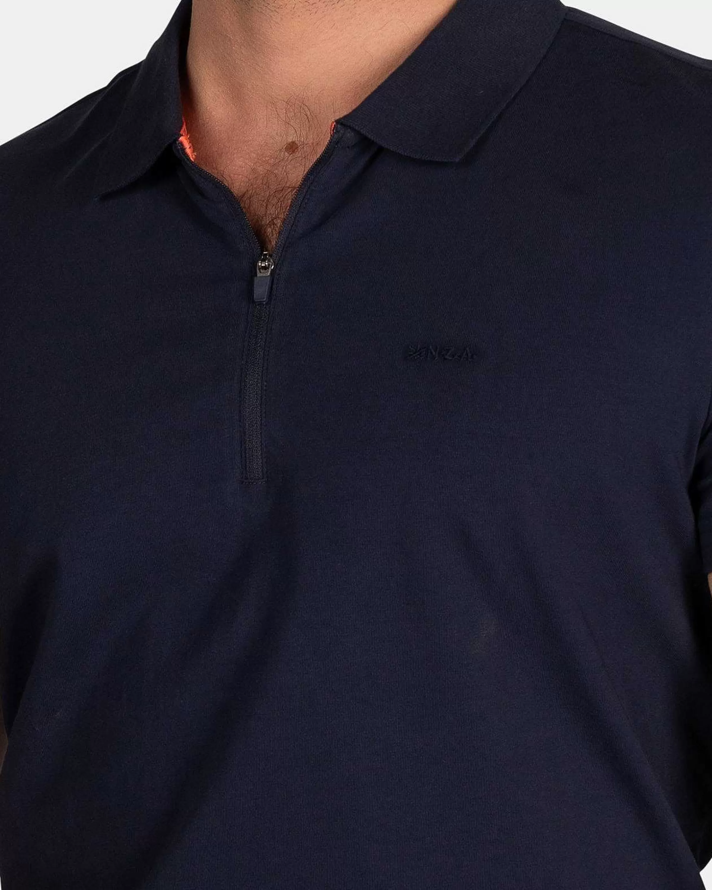 NZA New Zealand Auckland Polo-Shirts | Effen Katoenen Polo-Traditional Navy