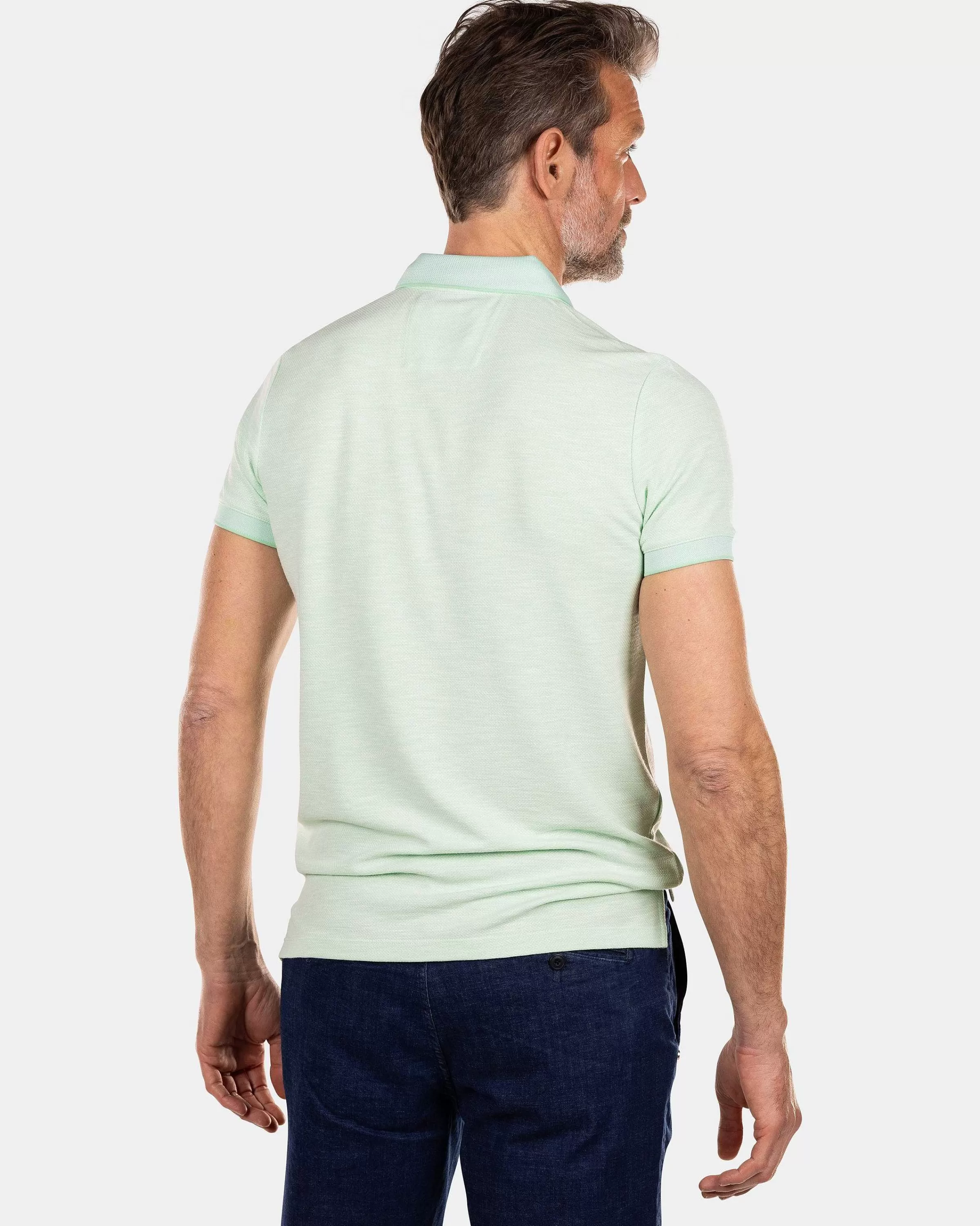 NZA New Zealand Auckland Polo-Shirts | Effen Polo Van Duurzaam Materiaal-Teal Green