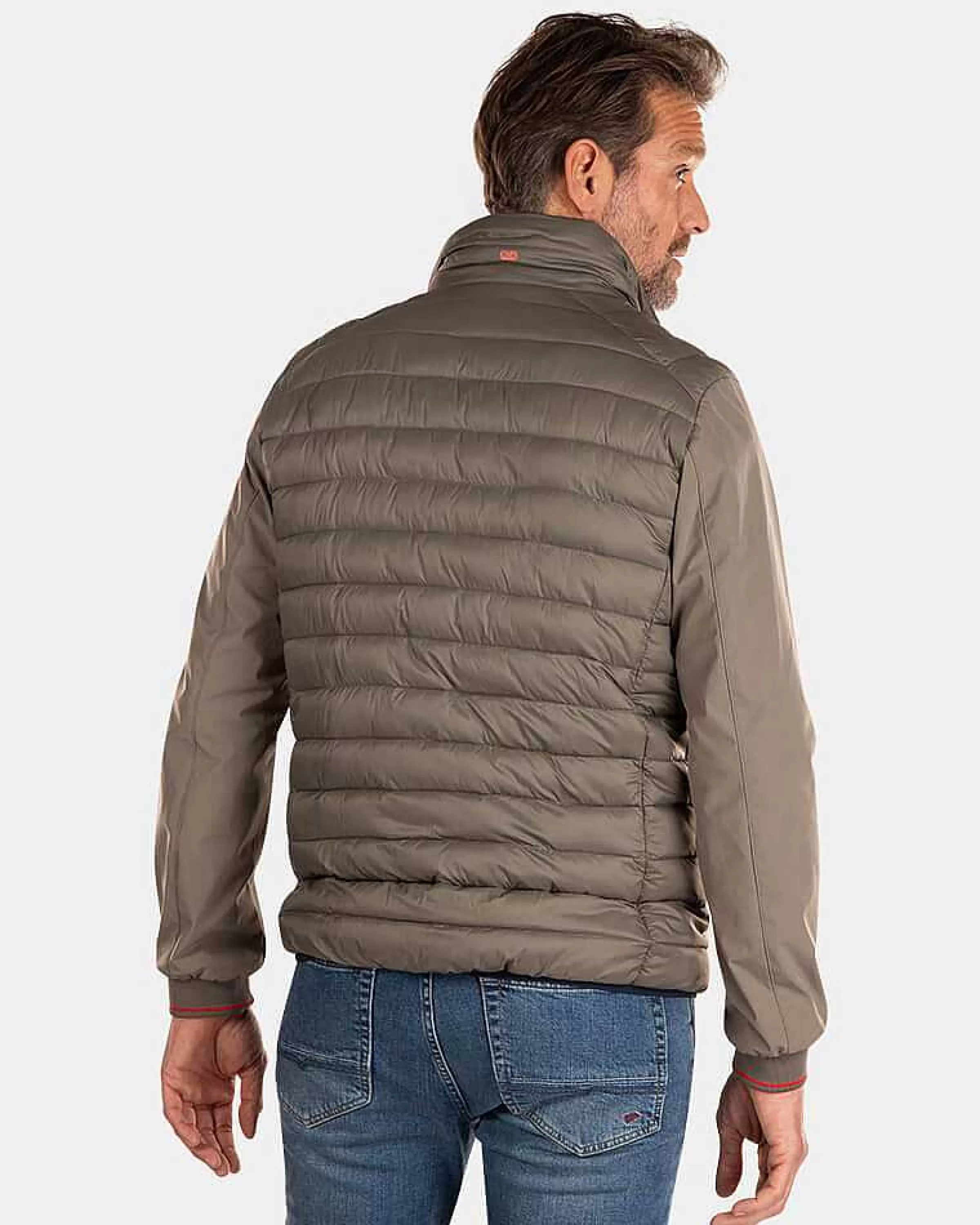 NZA New Zealand Auckland Jassen | Gewatteerde Jas Met Softshell-Misty Army