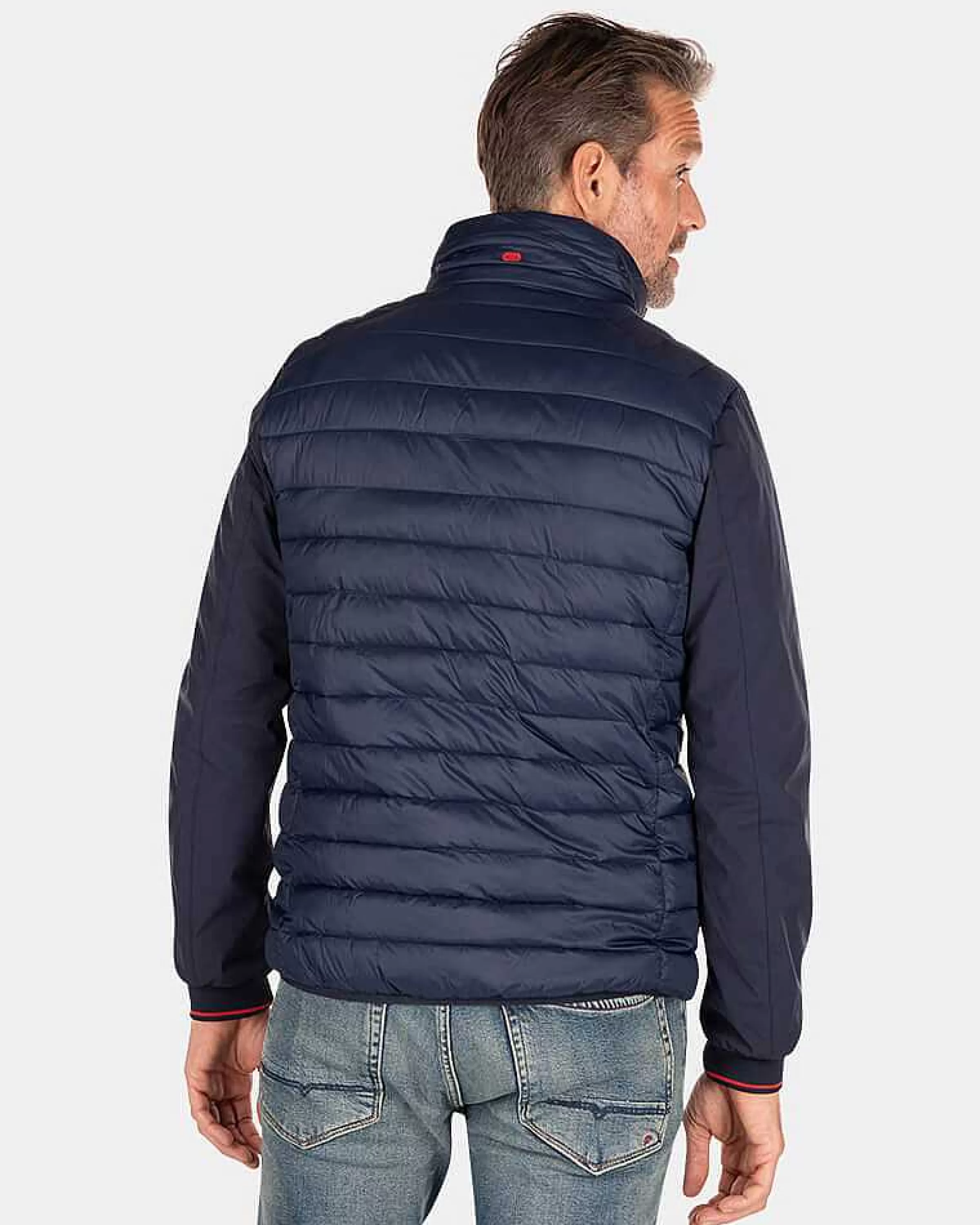 NZA New Zealand Auckland Jassen | Gewatteerde Jas Met Softshell-Traditional Navy