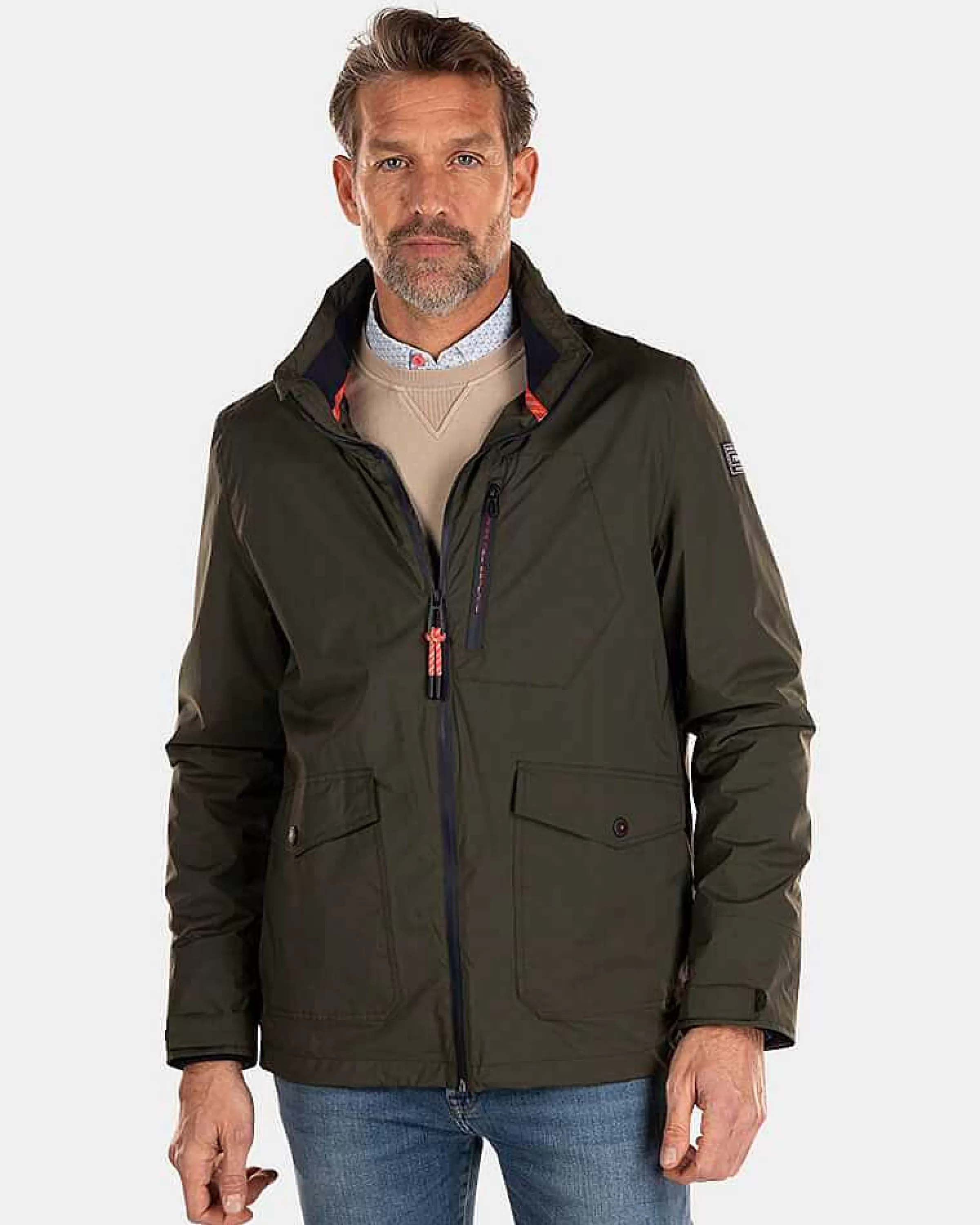 NZA New Zealand Auckland Jassen | Groene Outdoor Jas-Jacket Army