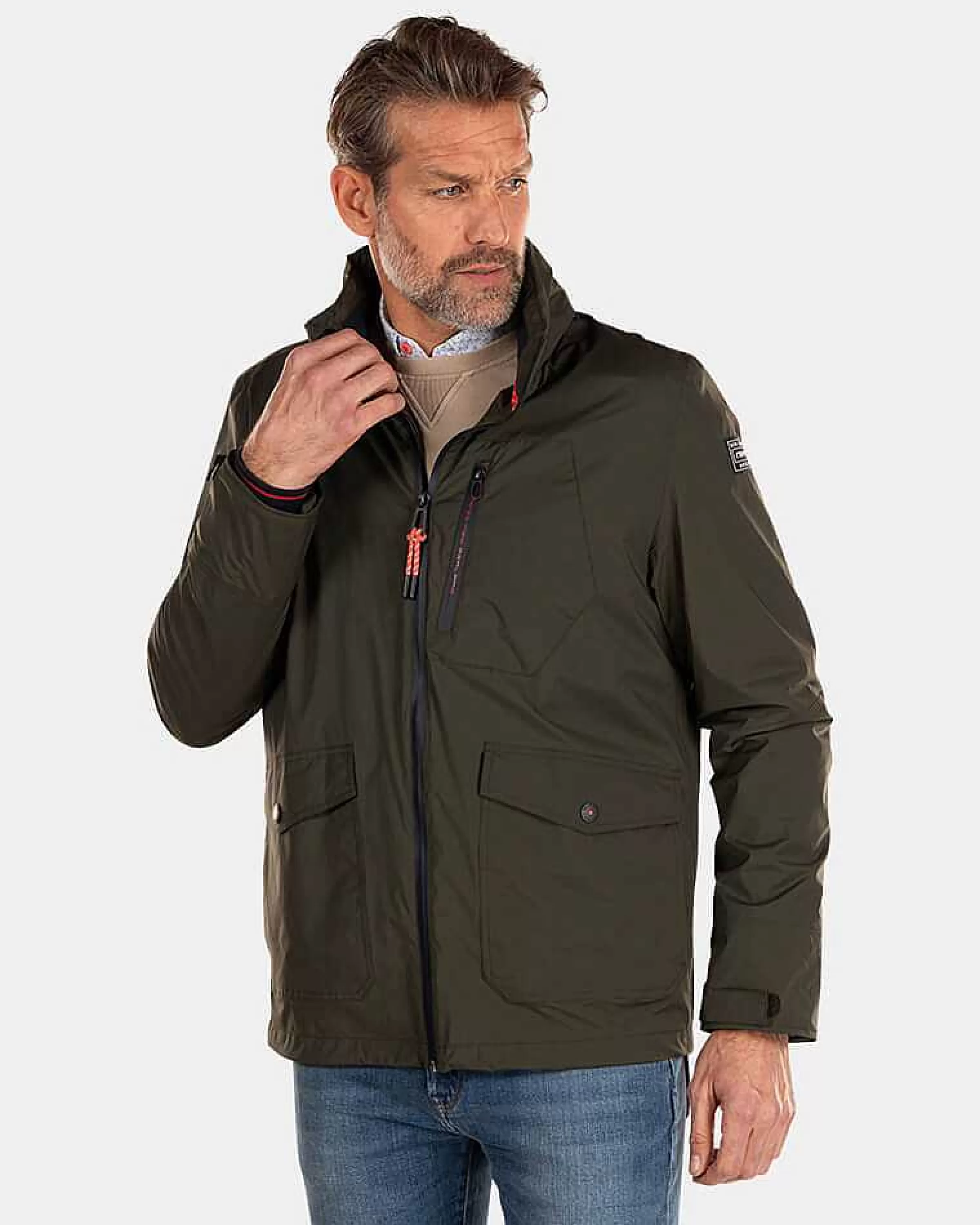 NZA New Zealand Auckland Jassen | Groene Outdoor Jas-Jacket Army