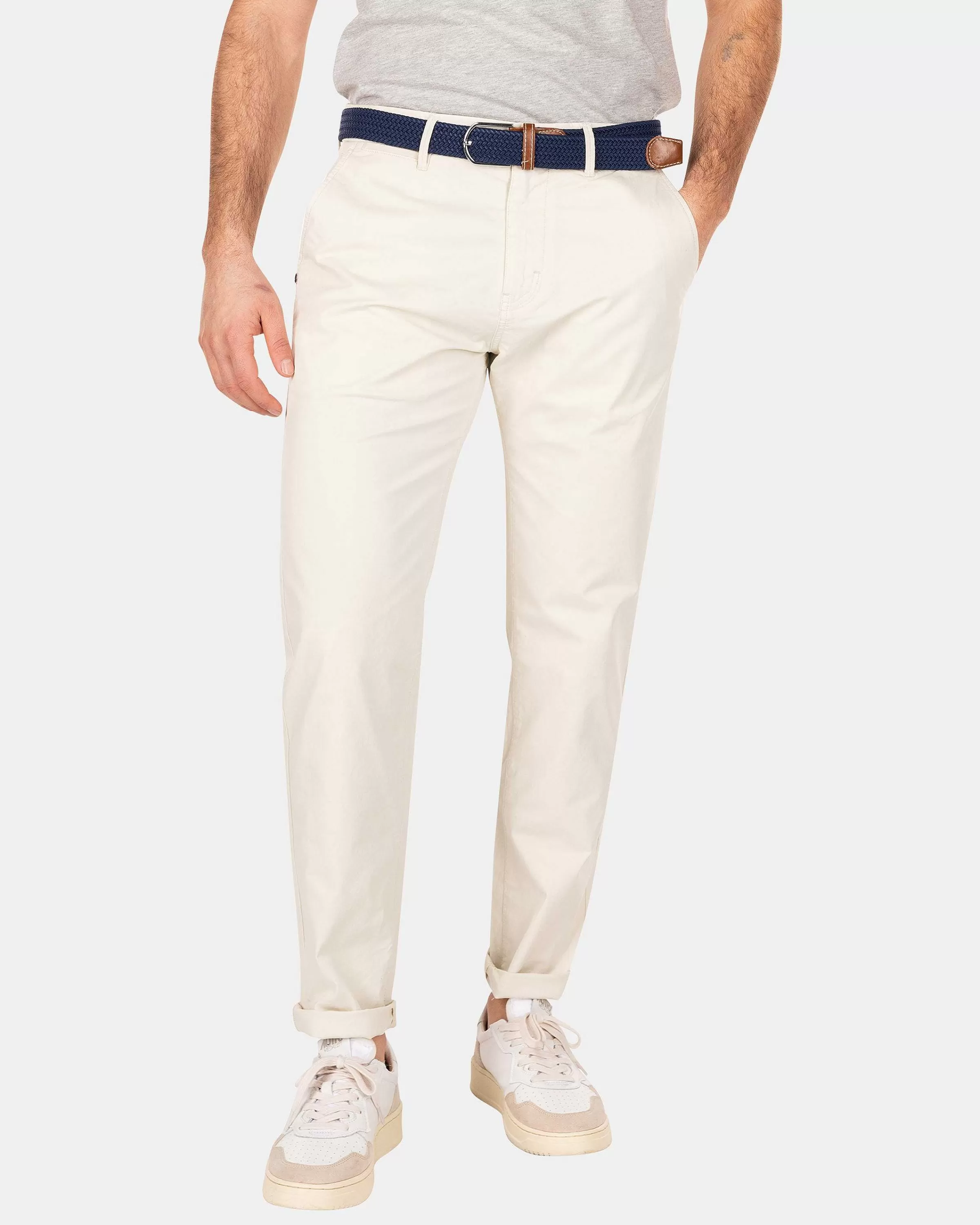 NZA New Zealand Auckland Broeken | Katoenen Chino Met Stretch-Cream