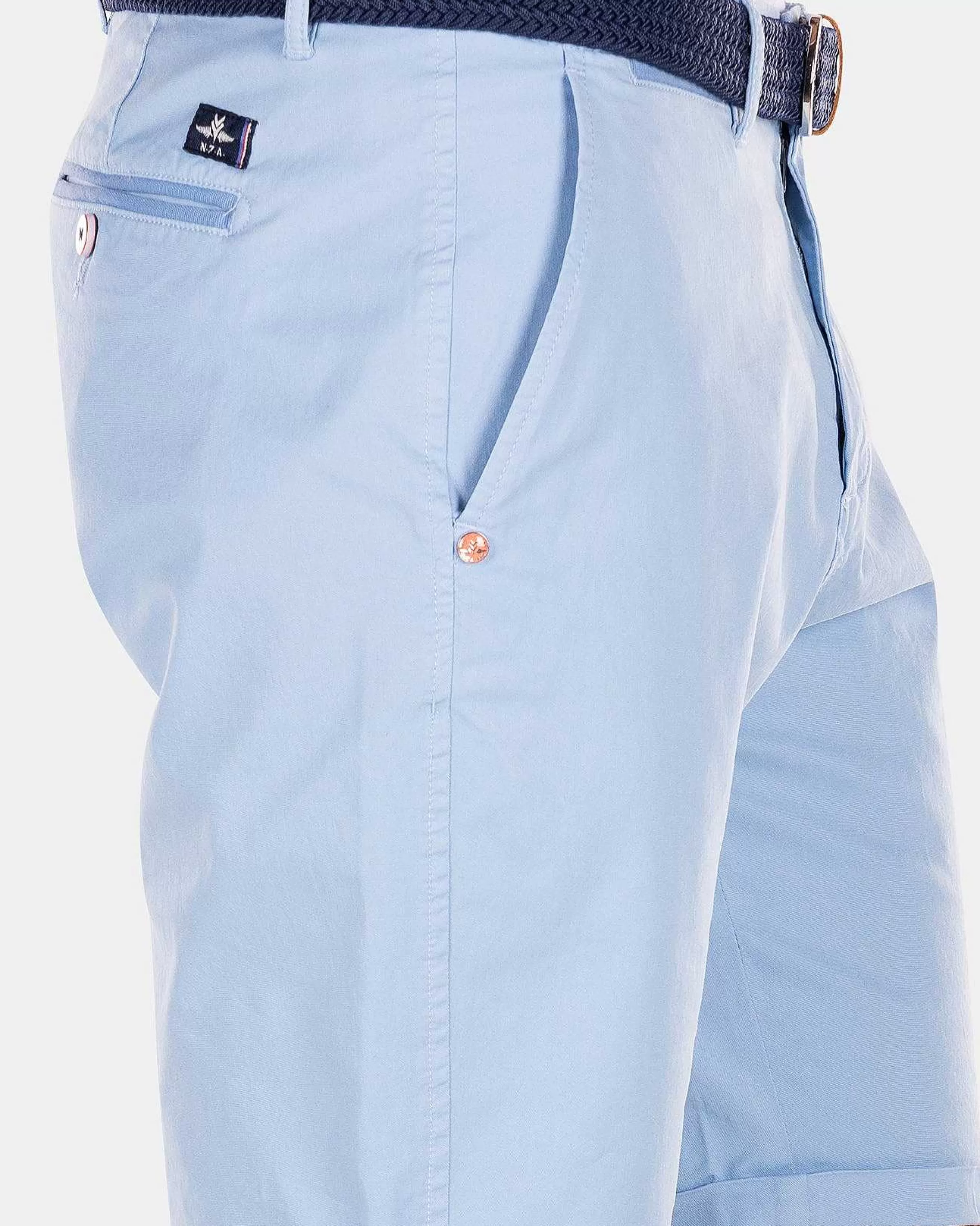 NZA New Zealand Auckland Broeken | Katoenen Chino Shorts-Universal Blue