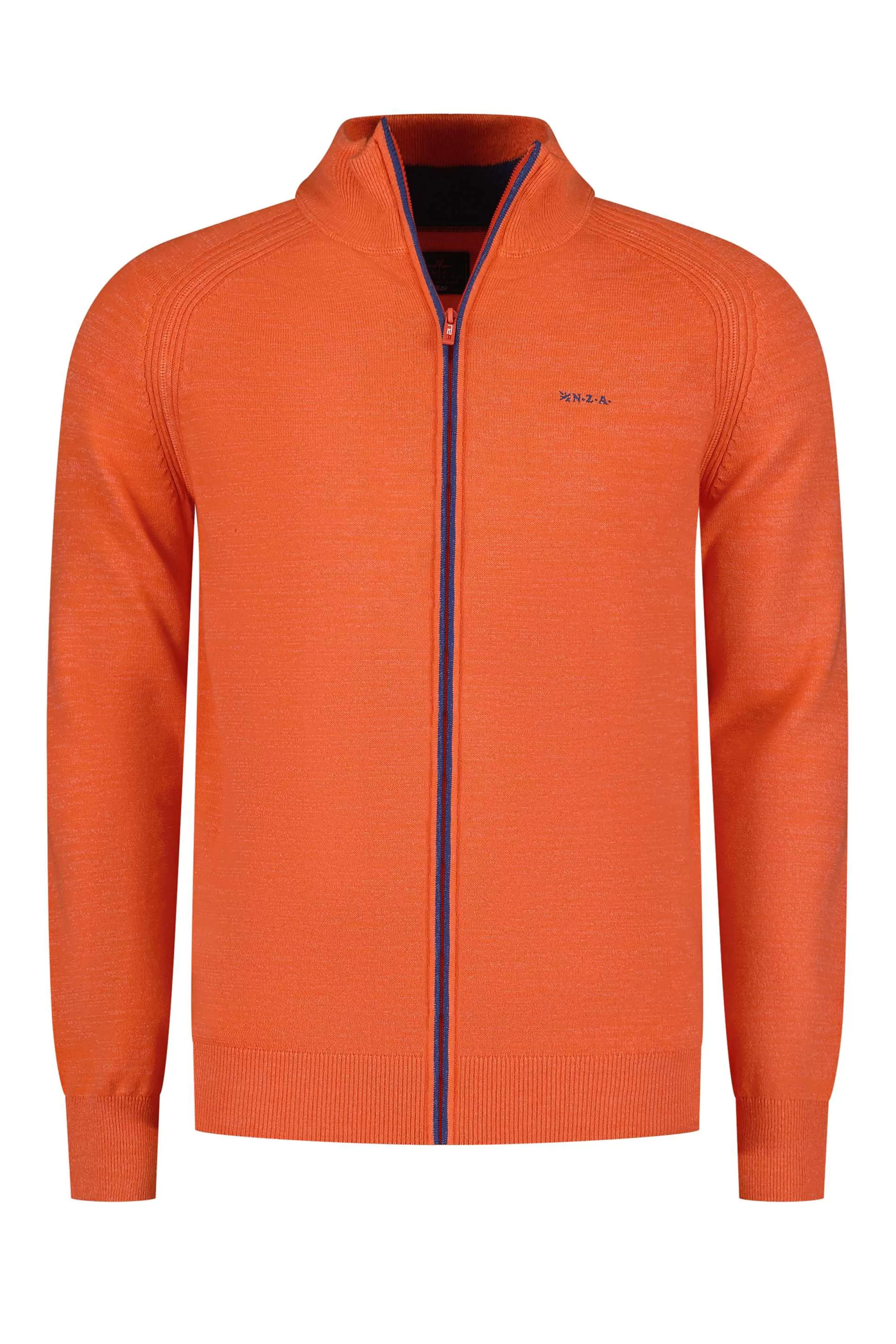 NZA New Zealand Auckland Truien | Katoenen Vest Met Rits-Golden Orange