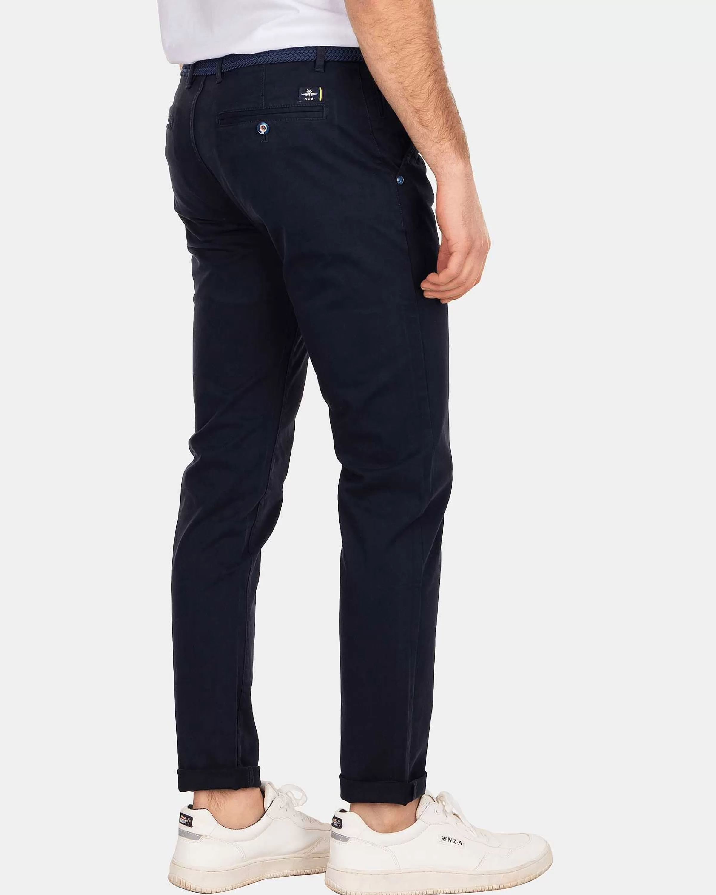 NZA New Zealand Auckland Broeken | Napier Twill Stretch-Brave Navy Blauw