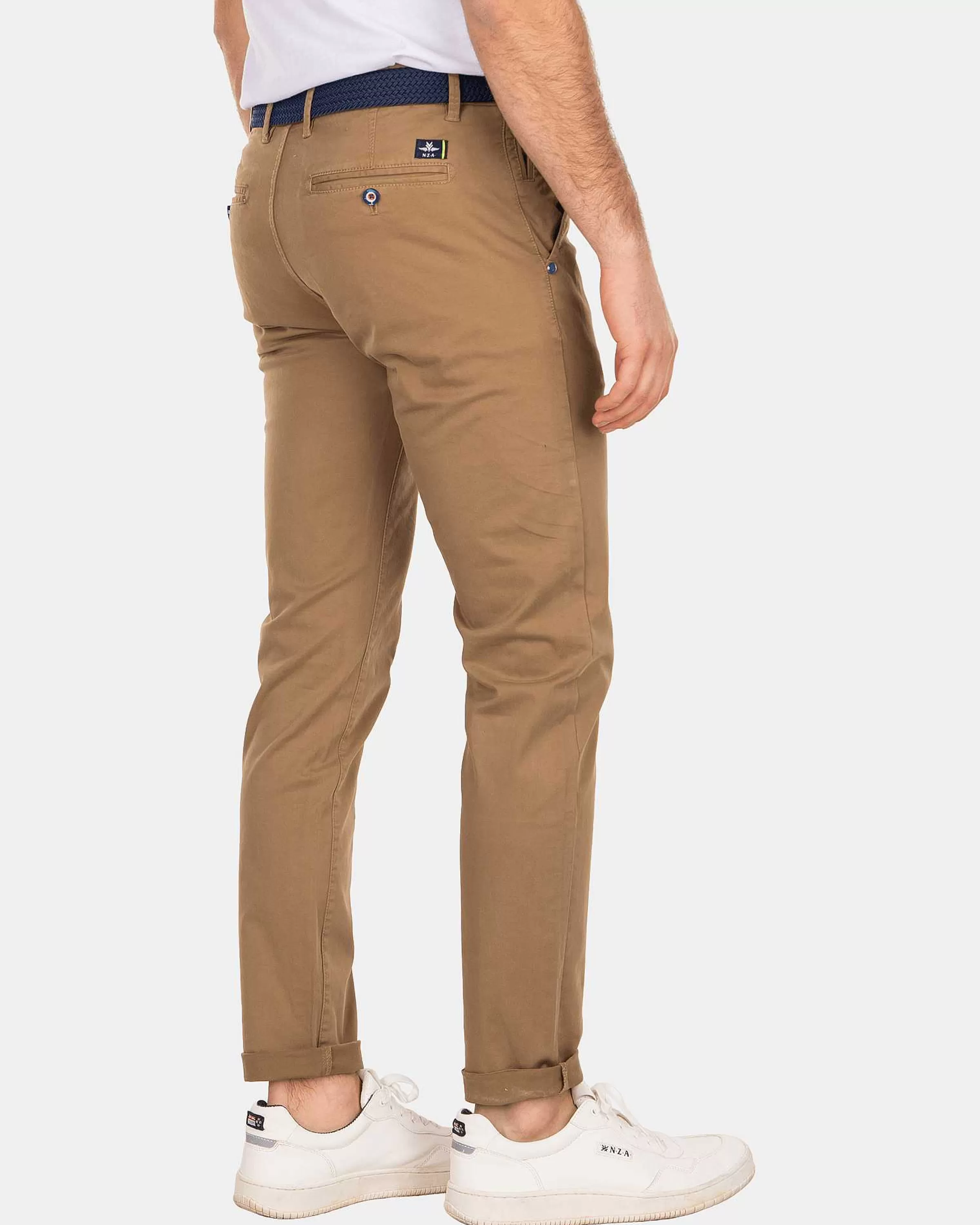 NZA New Zealand Auckland Broeken | Napier Twill Stretch-Tobacco Bruin