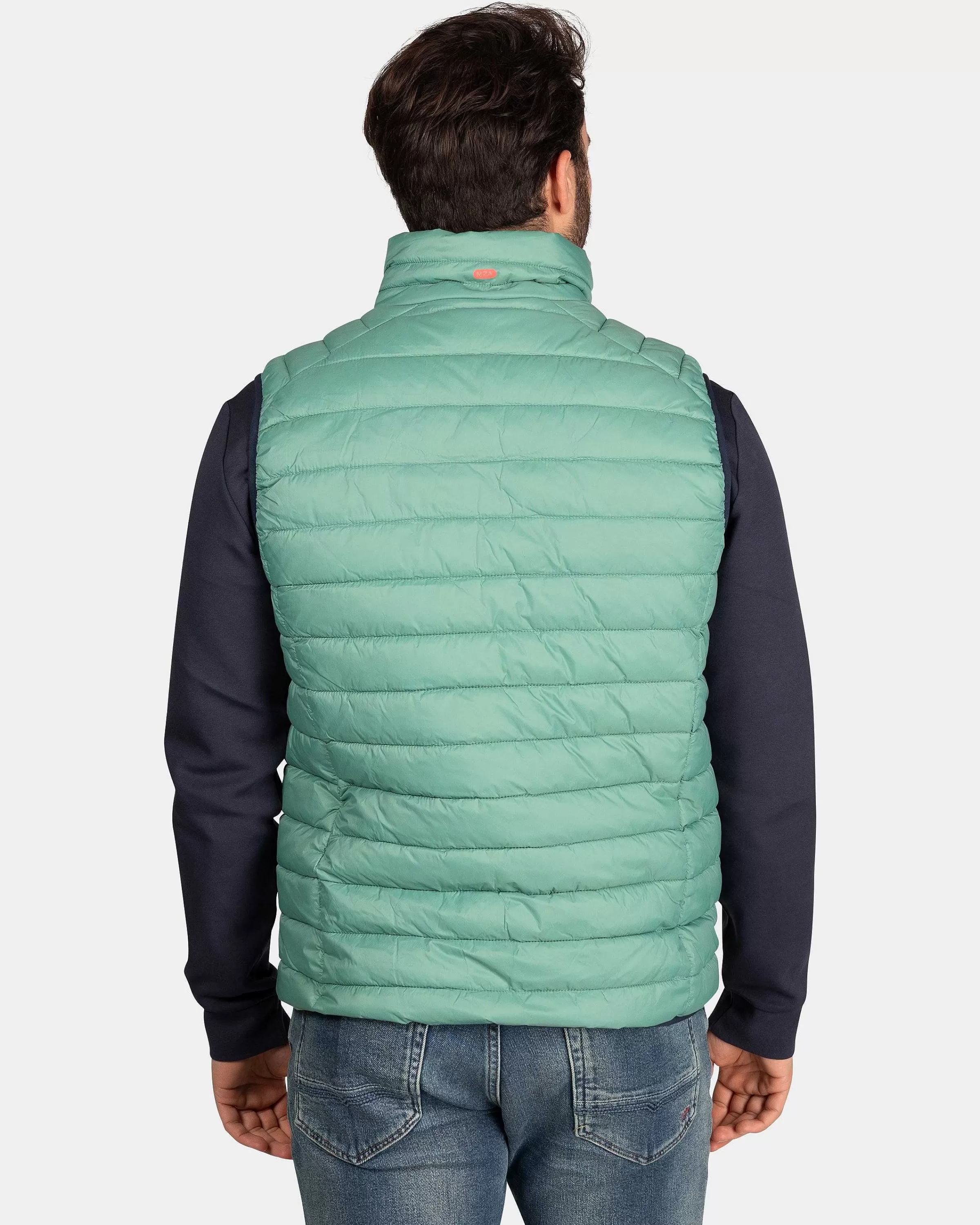 NZA New Zealand Auckland Jassen | Nylon Bodywarmer-Amazon Green