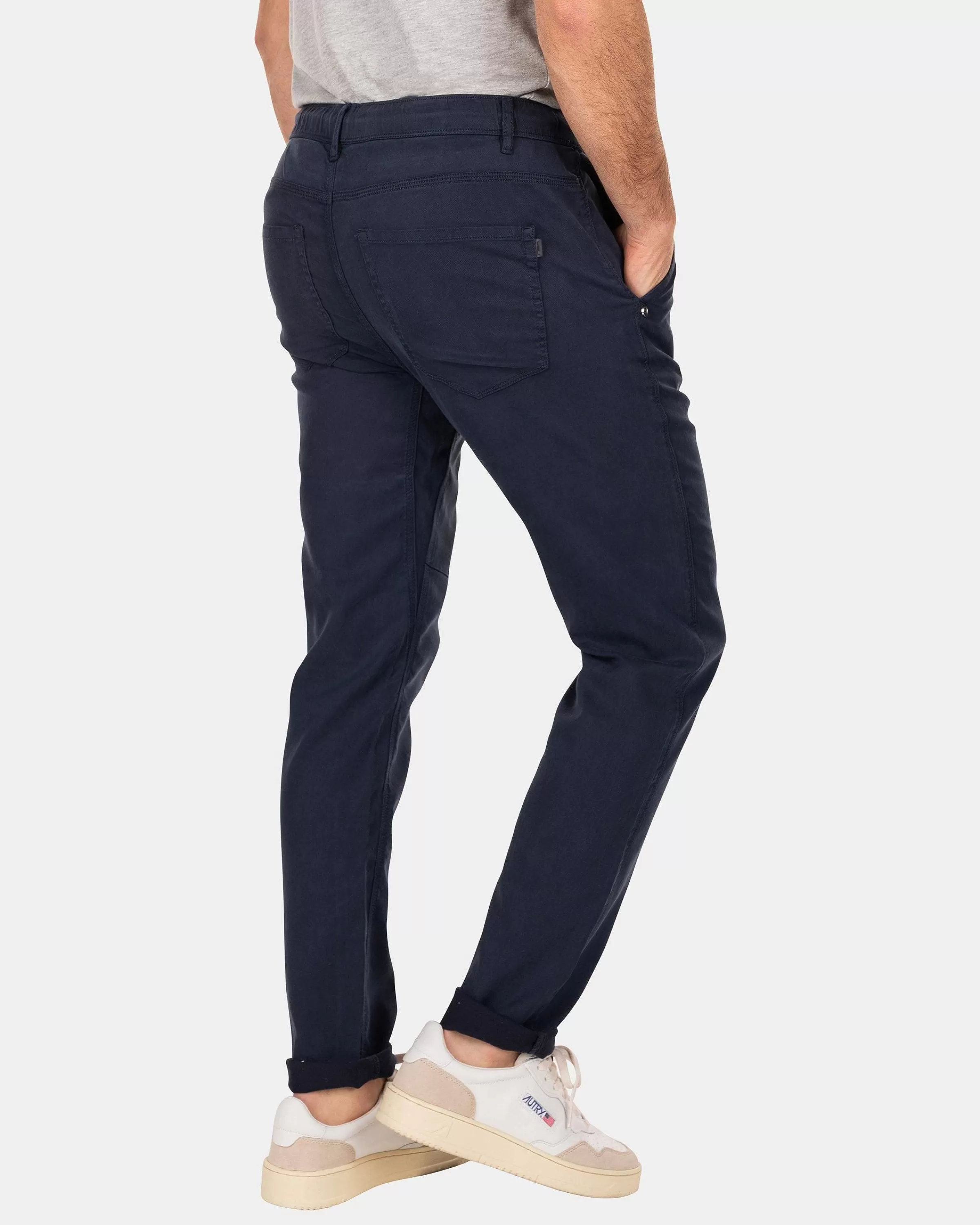 NZA New Zealand Auckland Broeken | Sportieve Effen Chino-Traditional Navy