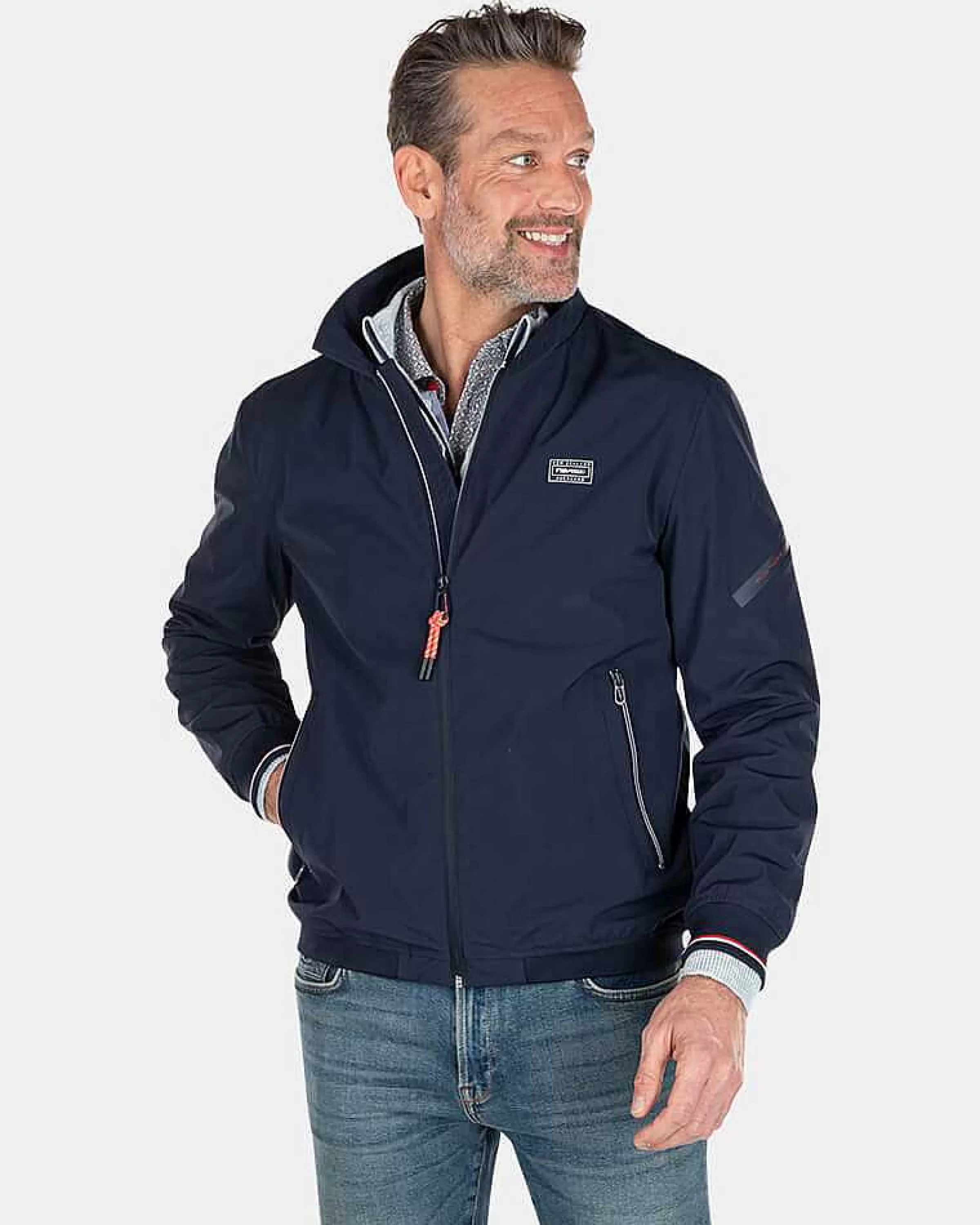 NZA New Zealand Auckland Jassen | Windproof Bomberjack-Traditional Navy